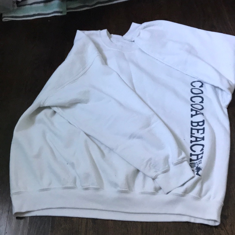 coco beach fl surf co crew neck